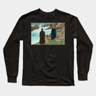 Portrait of a lady on fire - Romanticism painting Long Sleeve T-Shirt